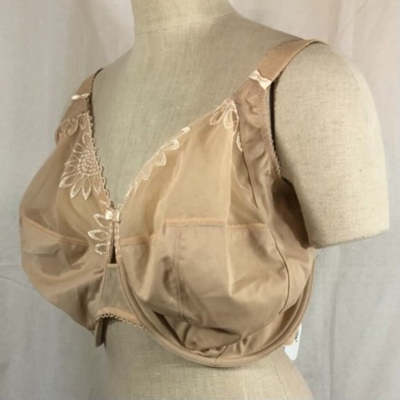 NWT Elomi Etta Size US 38N UK 38JJ Tan Nude Bra Convertible Racerback Bandless - Picture 1 of 5